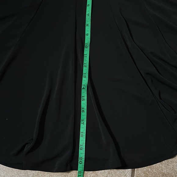 Philosophy Black A-Line Elastic Pull On Skirt - Picture 2 of 2